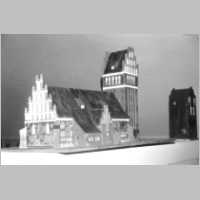 593-0018 Wehlauer Heimatmuseum Syke 1974. Model der Ordenskirche Allenburg.jpg